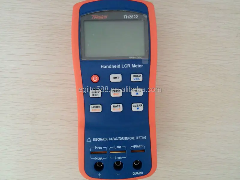 Handheld LCR Meter Inductance Capacitance Resistance LCR QZD ESR DEG Tester 1KHz USB TH2822