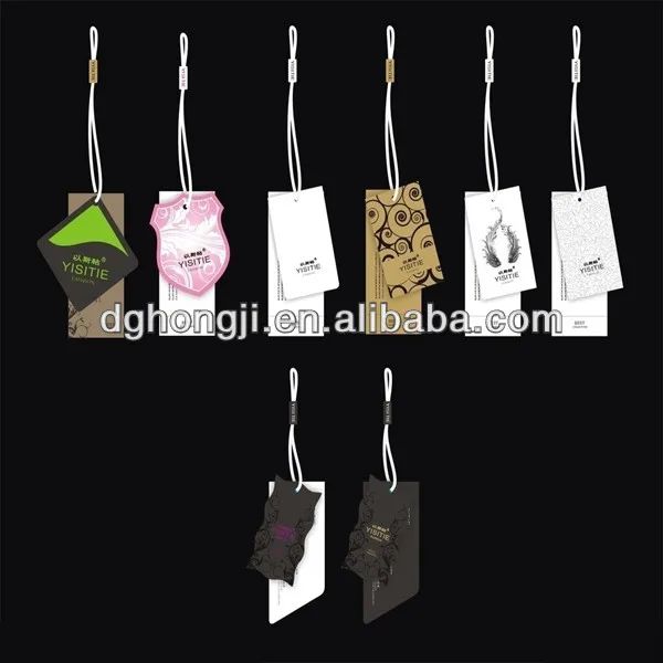 Подвесная бирка для бутылки