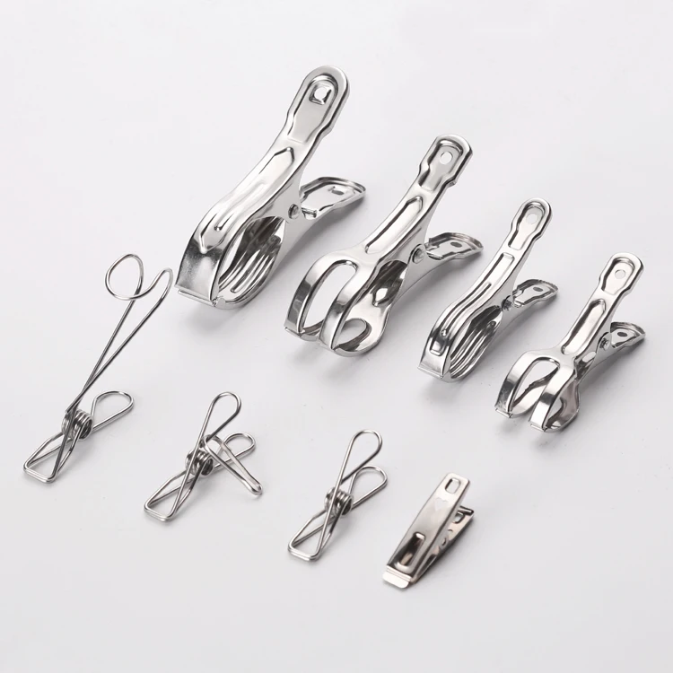 Stainless Steel Wire metal Clothes Peg and clothes pegs and stainless steel clothes clip Durable Clips Metal Clothespins