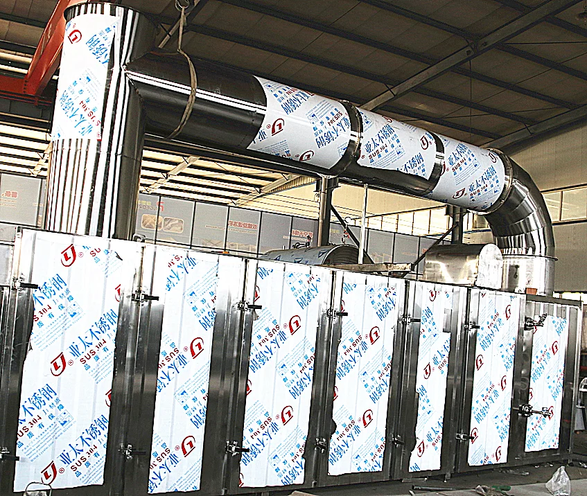 
Fruit vegetable Grain Multilayer Belt Dryer drying machine 