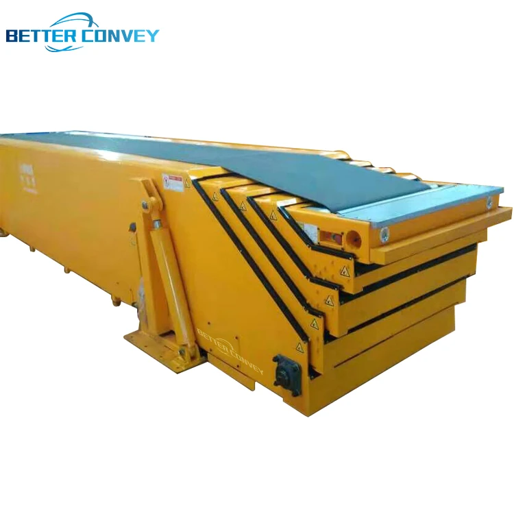 
 Индивидуальный гибкий ленточный конвейер для загрузки грузовика  