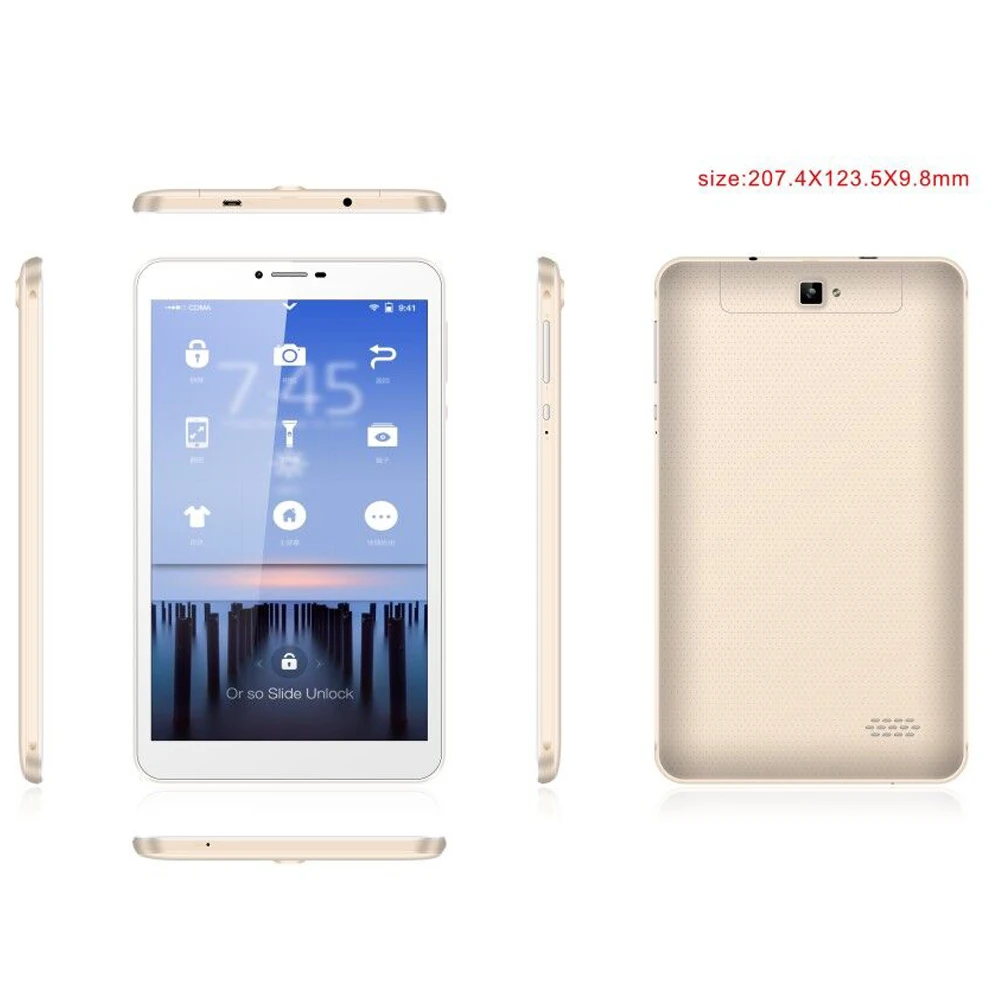 Недорогой вызов сенсорный 3500 мАч 6,0 дюймов android Smart 8 планшетный ПК сим-карта