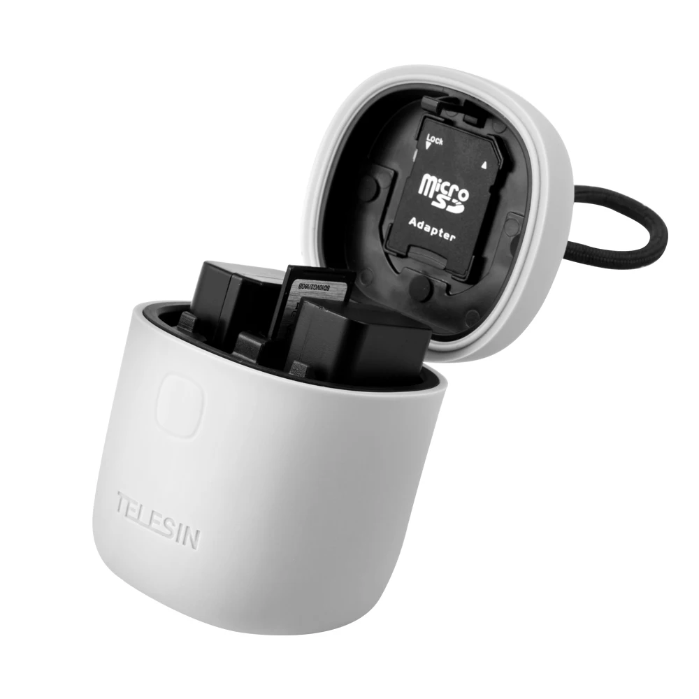 Telesin New Released Allin Box Alpha Battery Charger for Sony dslr camera np-fw50 battery