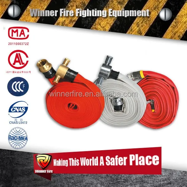Высокого качества ISO 9001 CCCF Сертифицированных ПВХ подкладка 1 дюймов пожарный шланг
