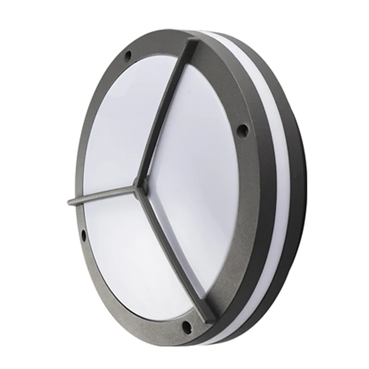 Aluminum IP65 Outdoor LED Wall Light Fixture Waterproof Round Wall Light Outdoor