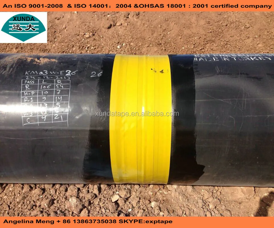 oil /gas pipeline anticorrosion tape in jumbo roll
