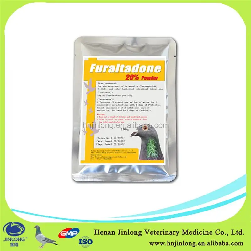 
Drugs for Pigeons Furaltadone Veterinary Bacterial Intestinal Infections 