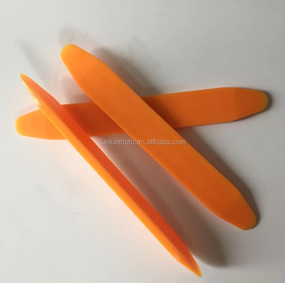 Automotive plastic crowbar audio interior door disassembly rocker installation tool leveling thicken flat pry on sale