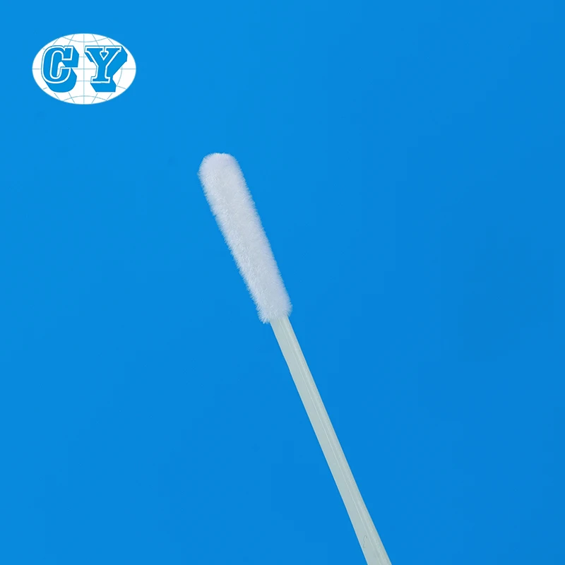 
medical disposable non invasive gynecological exam cytology dna test sterile HPV test cervical swab nylon flocked swab kit 