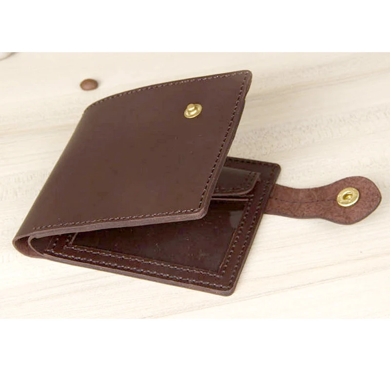 Cheapest men genuine leather brand wallet buyers fashion design innovative wallets