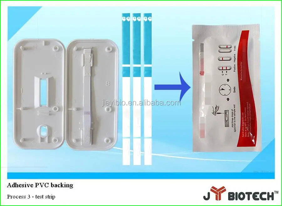 PVC self adhesive sheet for rapid test DB-7