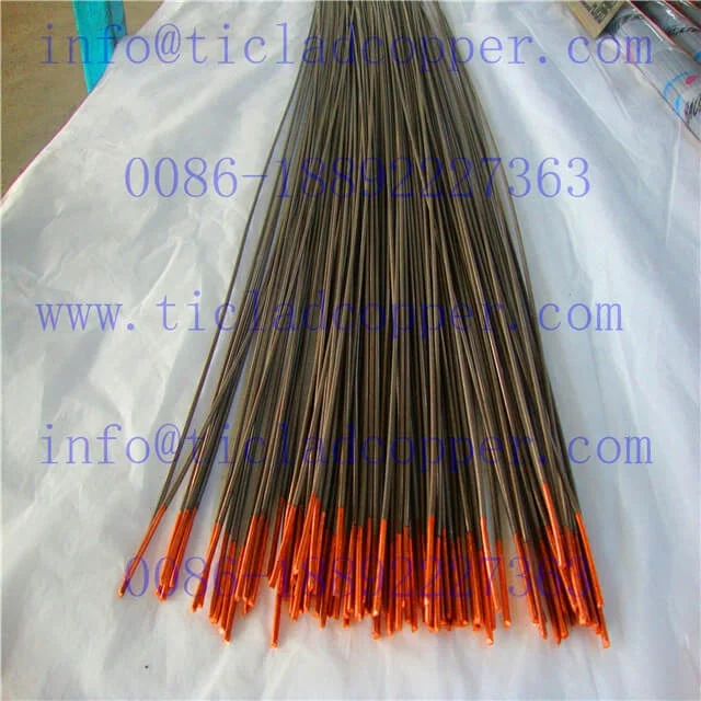 titanium clad copper bus/ wire/ titanium wire for Electronic circuit board/ PCB