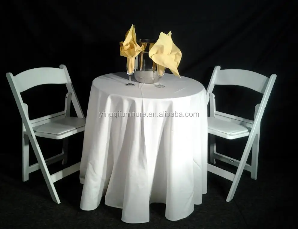 Wholesale Wedding White Wimbledon Resin Folding Outdoor Gladiator Plastic Chairs