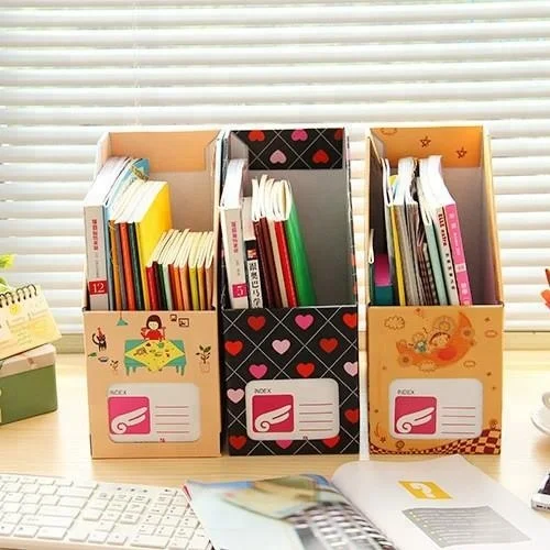Отличное качество, домашний и офисный органайзер для магазинов ручной работы, бумажная коробка, папка для файлов