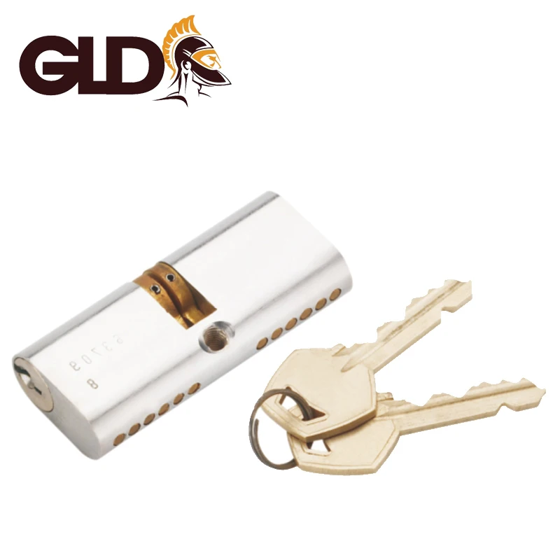 Safety solid brass serrure european lock cylinder