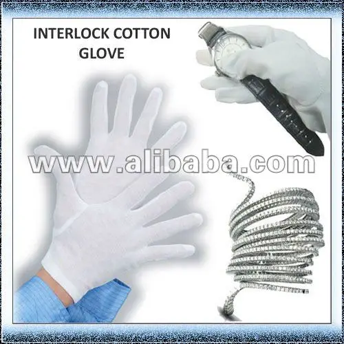 SOFT WHITE COTTON SAFETY GLOVES FOR JEWELERS SILVERWARE WATCHMAKERS GOLDSMITH DRIVING GOLF SPORTS & GENERAL USE 100% COTTON