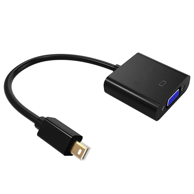 Mini Display Port Mini DP Thunderbolt Mini DisplayPort Para VGA Cable Adaptador 1080 P