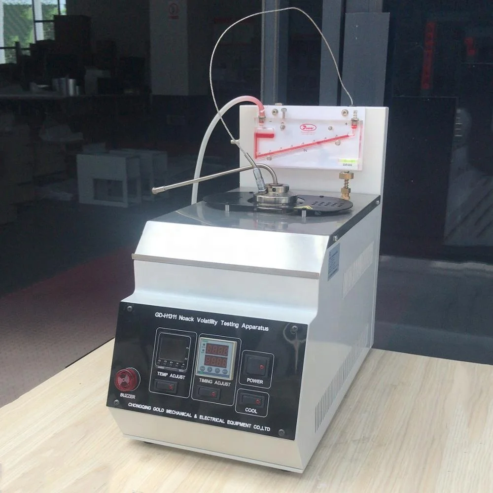 Noack B Automated non-Woods Metal Noack Evaporative Apparatus for Lubricating Oils