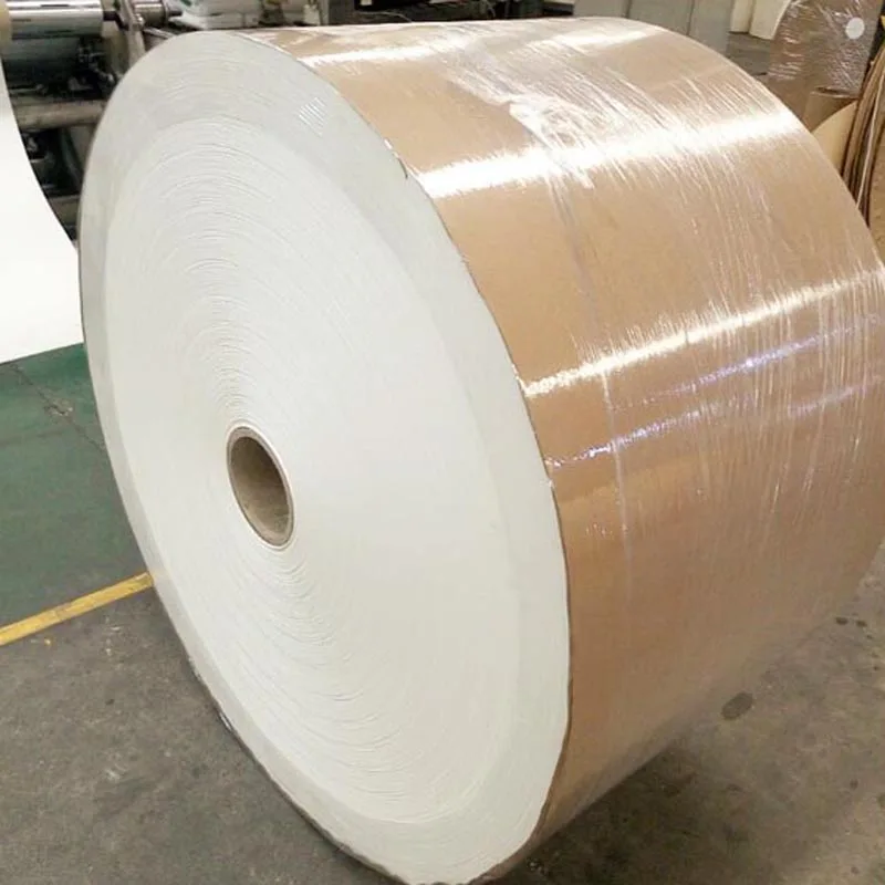 
Factory Price 190+18gsm PE Coated Paper For Paper Cup Single Sided PE Coated Paper Roll 