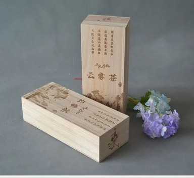 Bamboo tea packaging cans