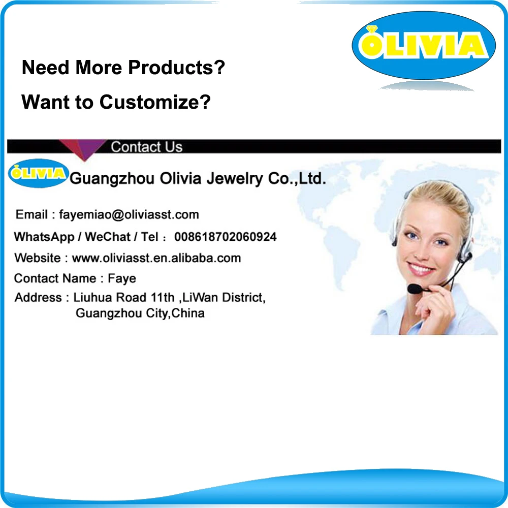 Olivia Stainless Steel Fashion Accessories Gold Color DIY Bracelet Beads for Jewelry Making