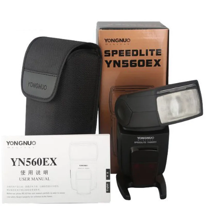 Wireless TTL flash speedlite YN560ex for Nikon SU-800 SB-910 SB-900 SB-800 SB-700 D3 D200 D80 for Canon ST-E2 580EXII YN568IIex