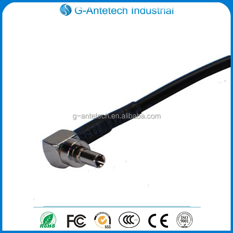 Pigtail RF cable Assembly CRC9 to RP-SMA 3g antenna adapter connector cables for huawei 3g usb modem