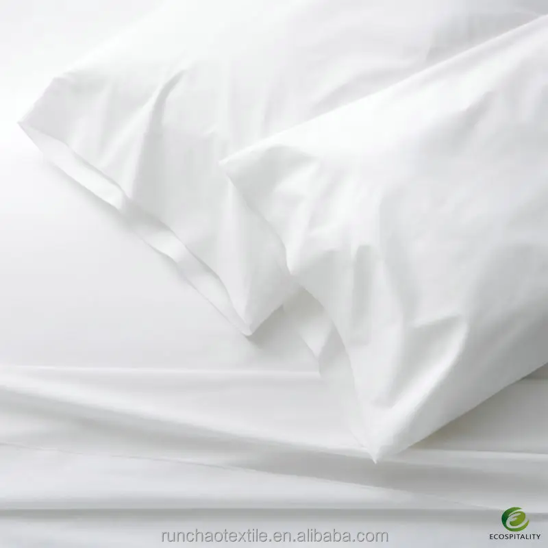 Foshan Factory Fitted Sheets With Elastic Luxury Hotel Bed Sheets 100% Cotton