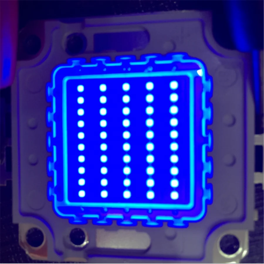 430nm - 440nm - 445nm - 450nm integrated blue cob led chip 50W 100W For aquarium Light 2024 wholesale 3 years warranty