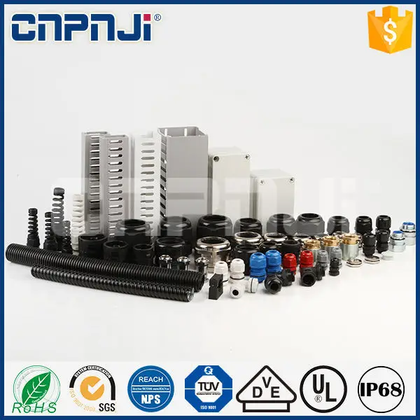 waterproof electrical cable ip68 gland size for cables pg size cable glands