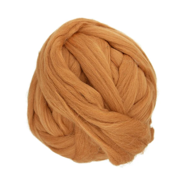 Charmkey merino wool yarn super bulk arm knitting yarn blanket giant merino wool yarn