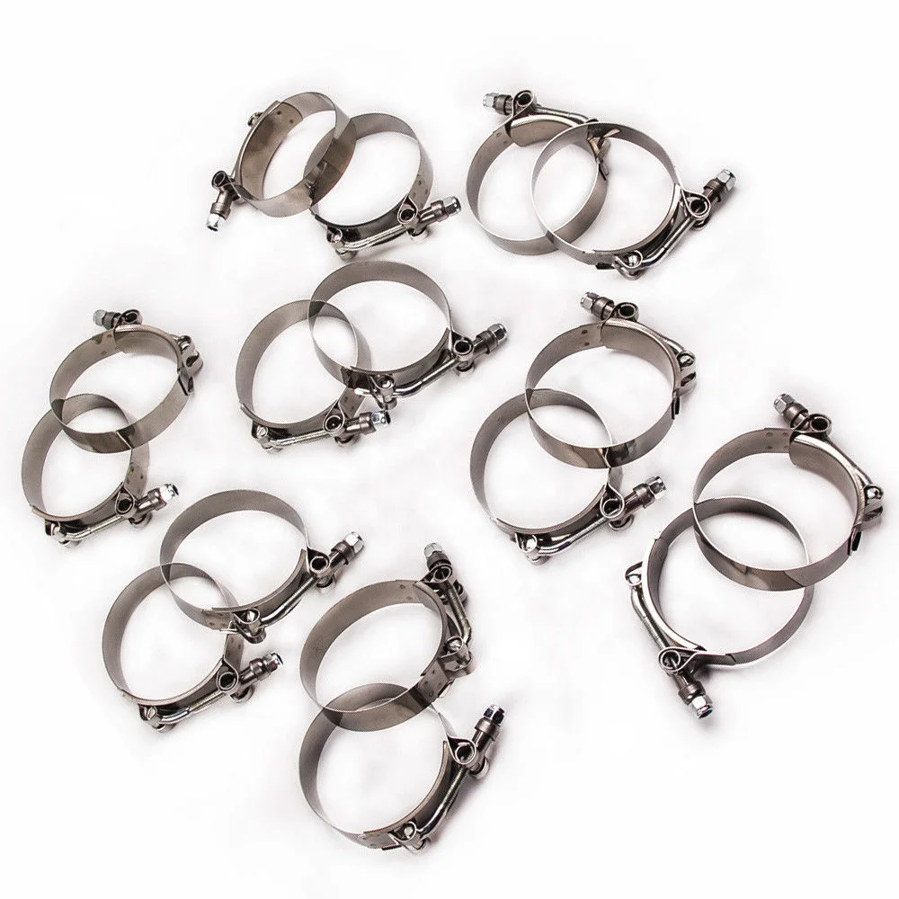 Универсальный комплект труб интеркулера 2,5 дюйма 63 мм, алюминиевая труба интеркулера, силиконовый зажим, синий