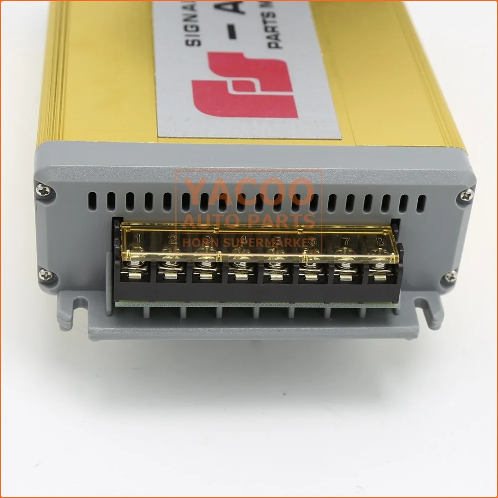 Electronic Police Siren 100W 200W Alarm Horn Siren Horn Speaker for Fire Warming Safety System