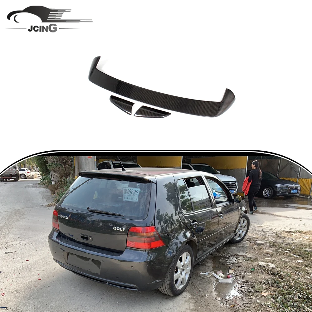 carbon fiber ducktail spoiler for Volkswagen VW golf 5 V MK5 2006-2009