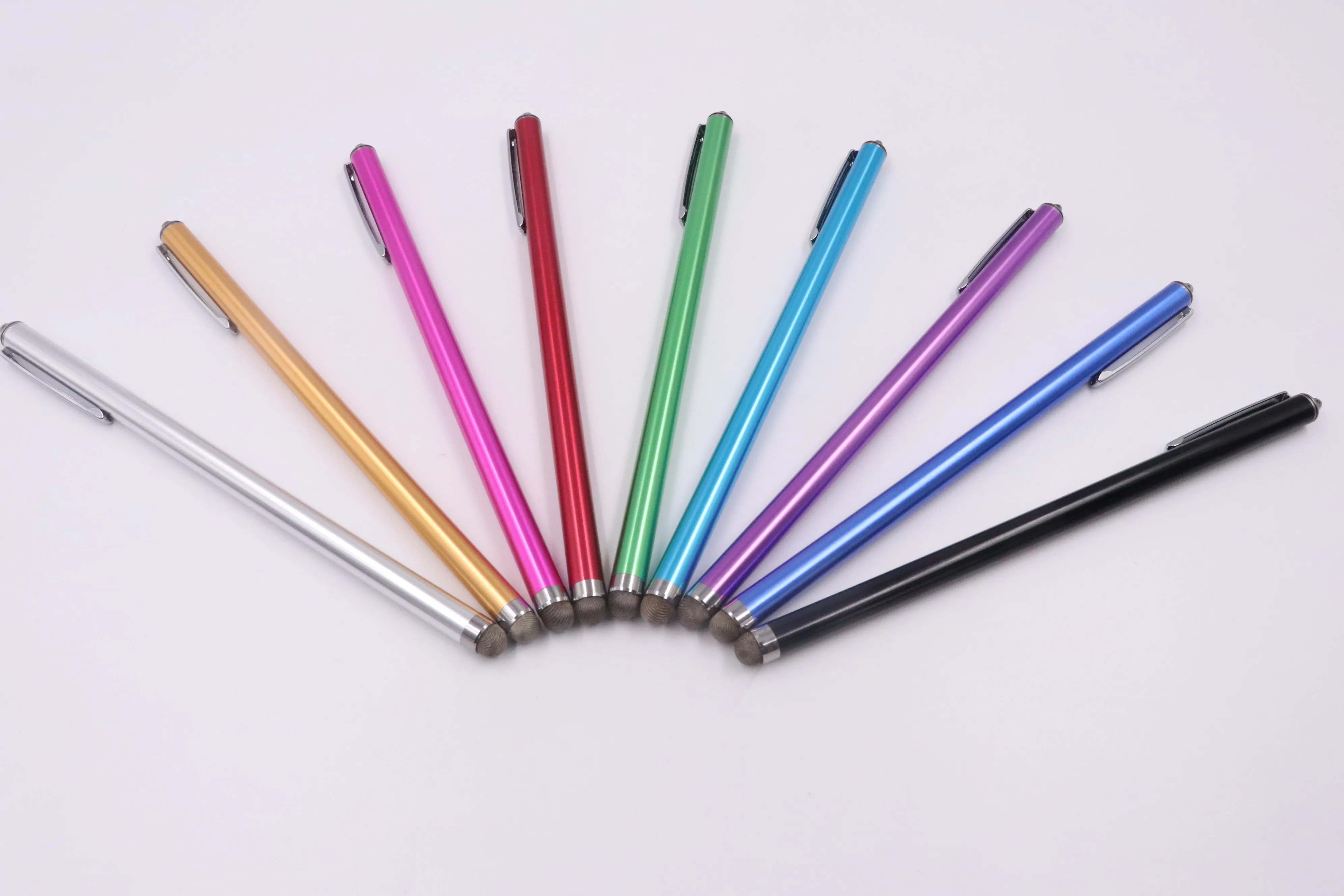 2019 long metal pens with touch screen tablet stylus pen for iphone ipad