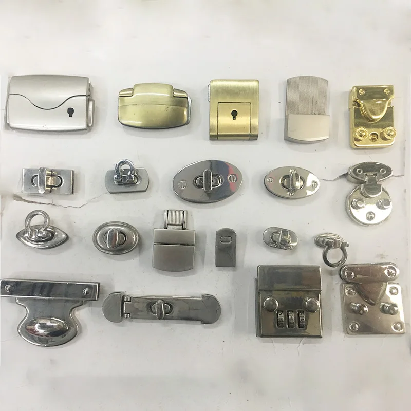 leather bag metal fittings fashion twist lock for handbags/purse