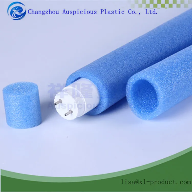 colored protective foam pipe tube padding / foam tube / protective foam padding tube