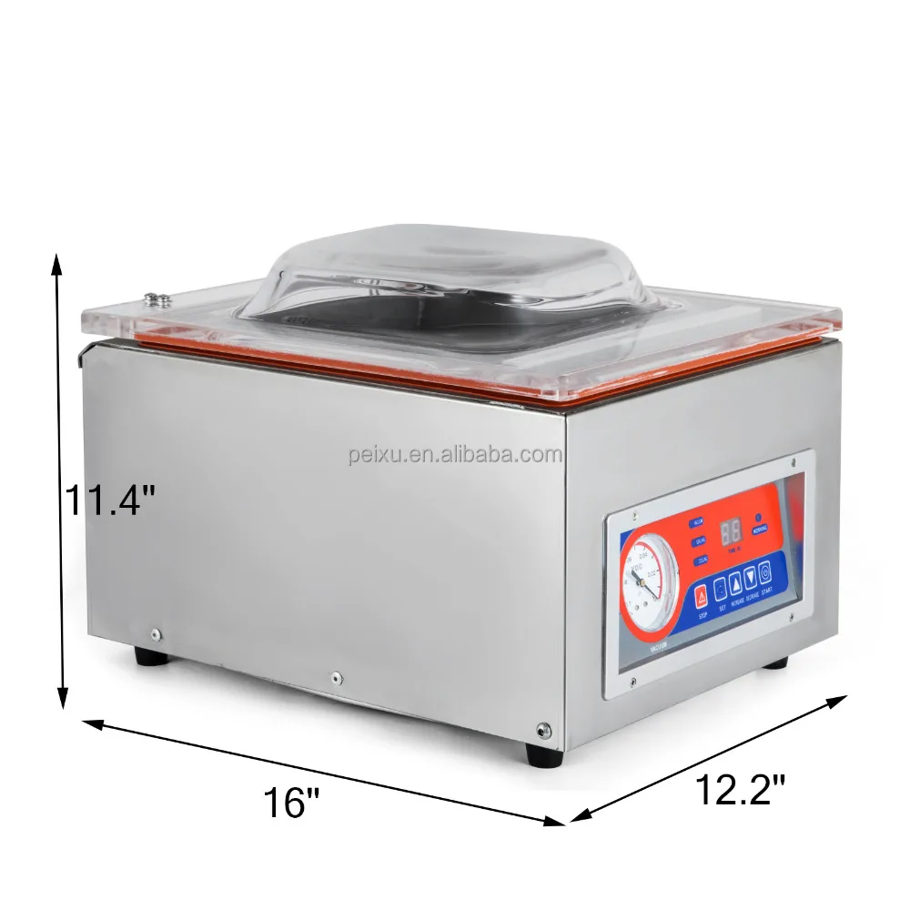 
Высокопроизводительная пищевая герметичная 100% вакуумная настольная вакуумная упаковочная машина коммерческий Вакуумный упаковщик  (60764309311)