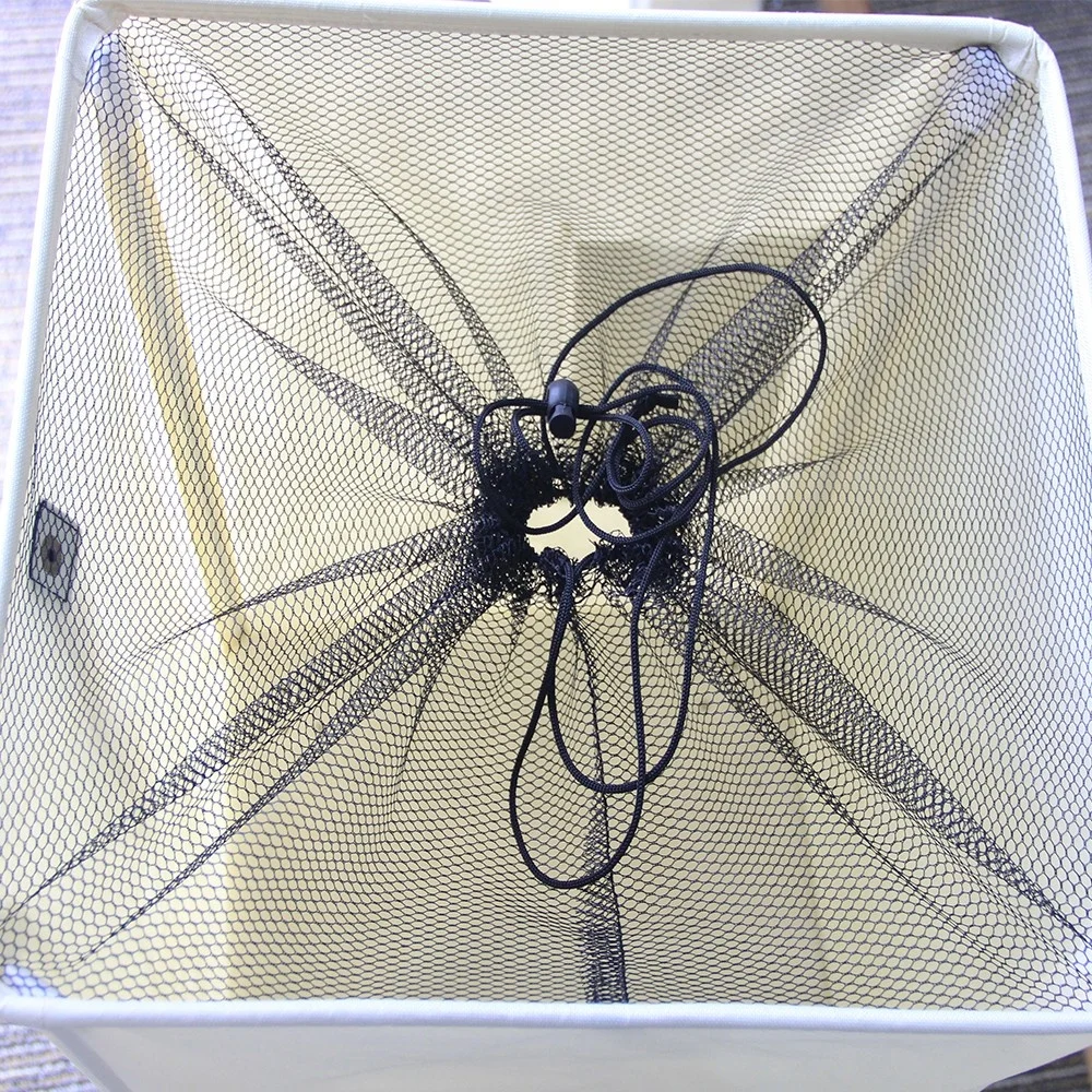 Polyester Fabric Foldable Laundry Basket