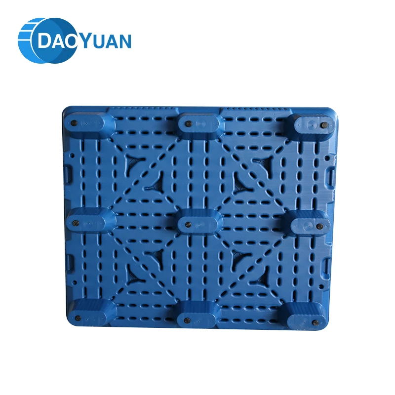 Newest 9 feet 1000*1000 anti-slip plastic pallet light duty