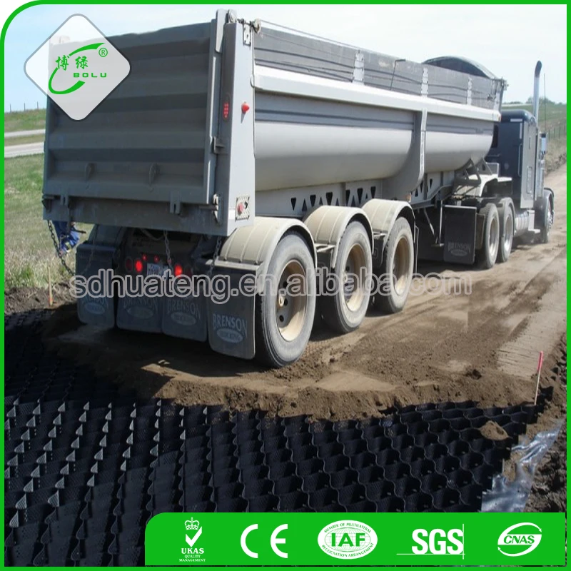 Geo cell ткань битума gecell для дорожного строительства железнодорожного пути свалки материалов лайнера