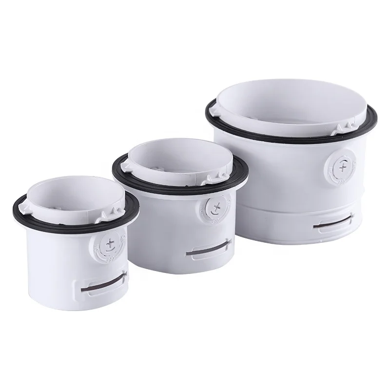 Top Quality Hvac Systems Parts Pipe Fittings Plastic Pipe Connector