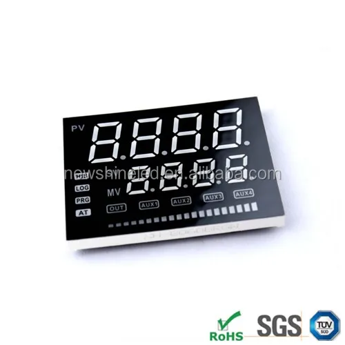 Wholesale Custom RGB Color 7 Segment LED Display Digital Signage customized led 7 segment display for Temperature Instruments