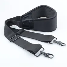 Black camera bag Shoulder Neck Strap Belt for all bags with buckle Photo Studio Accessories