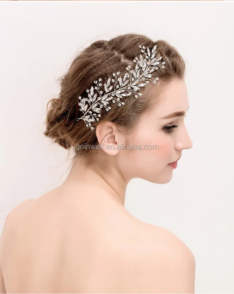 Модная свадебная Невеста блестящая красивая корона ручной работы