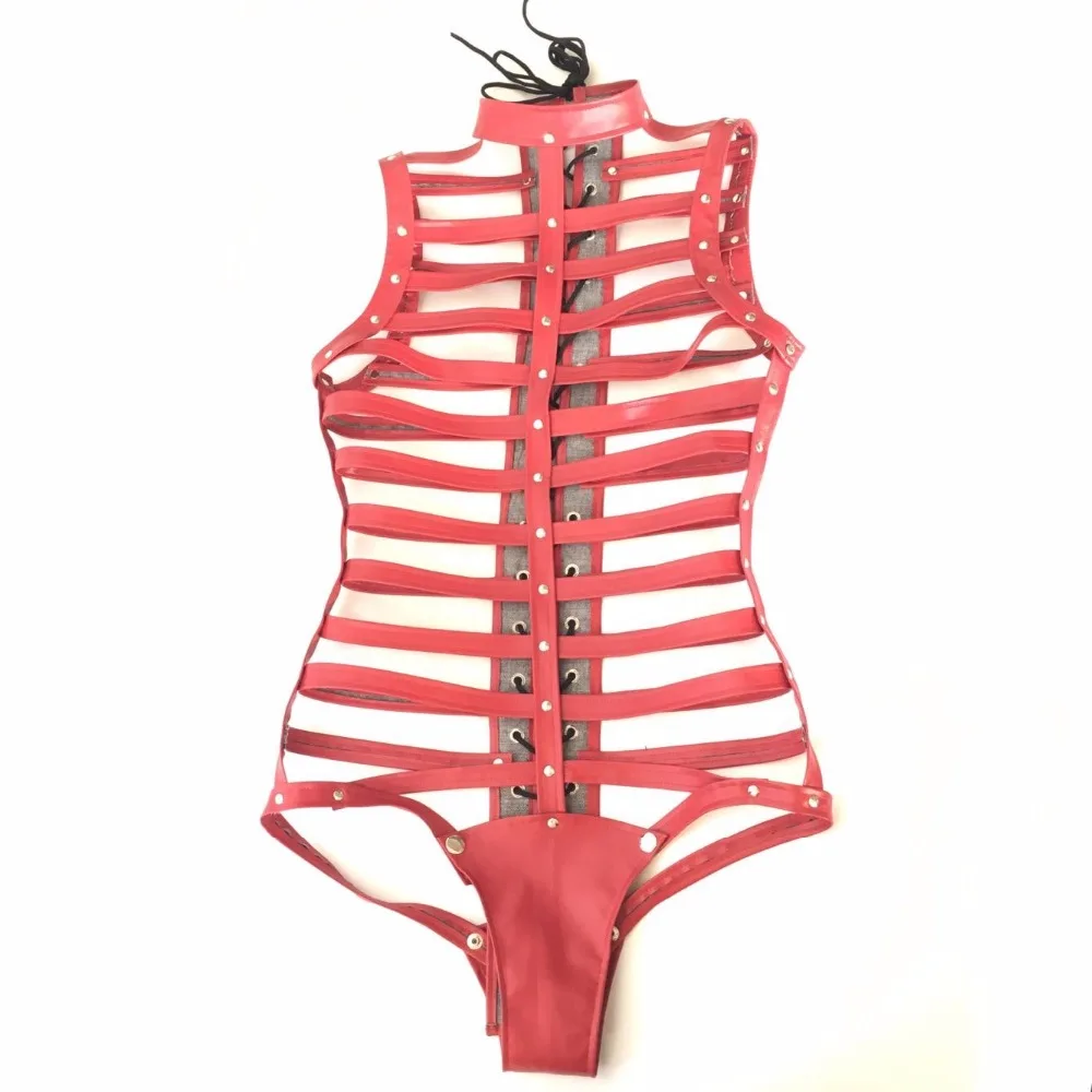 Adult Games Head Hood Body Bondage Restraints Slave BDSM Fetish Mask Leather Harnesses Sex Toys For Couples Sex Products