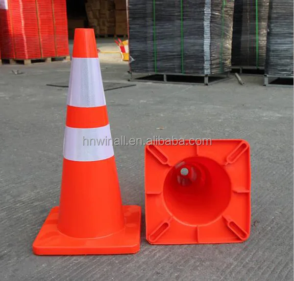 High reflective 900mm PVC safety road traffic warning cones
