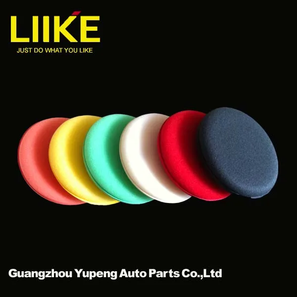 Round shape car cleaning sponge polishing foam pad