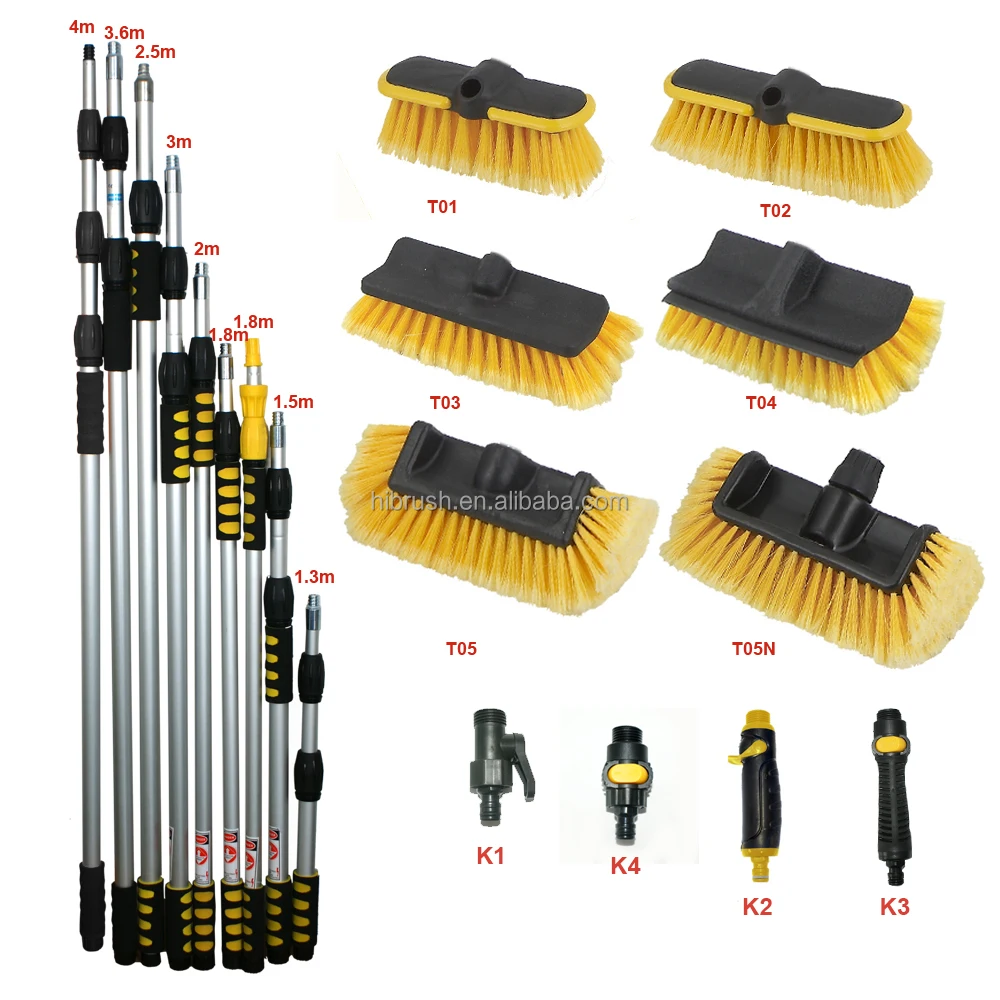 2.5meters truck wash brush washing RV,SUV,TRUCK,HOMEMOTOR