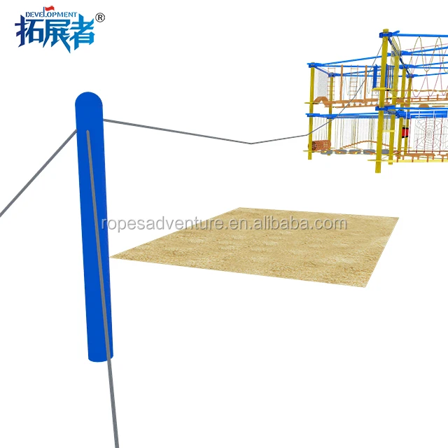 guangzhou playground equipment outdoor ropes course adventure park and trampoline park